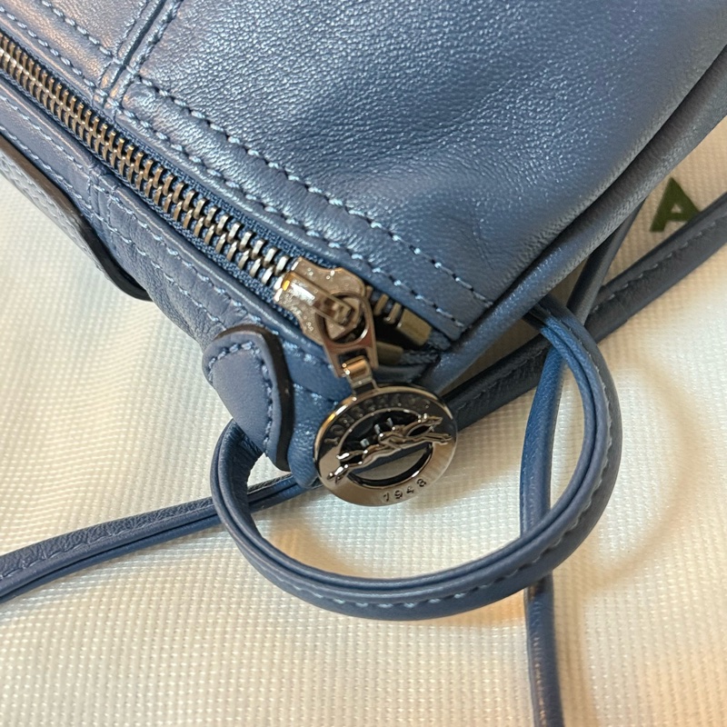 ✔️LONGCHAMP Le Pliage  小羊皮斜背包 / 側背包 / 肩背包-8