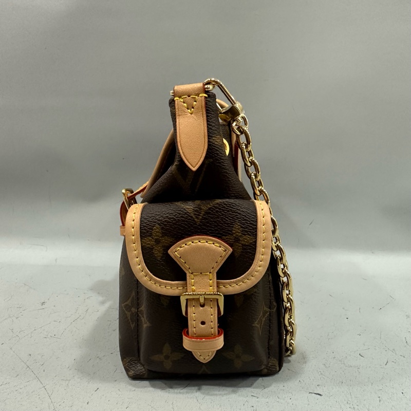 LV M25085 老花金鏈Odyssee 斜背包-6