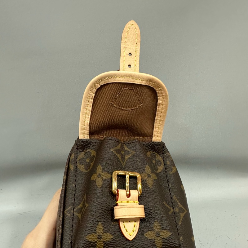 LV M25085 老花金鏈Odyssee 斜背包-19