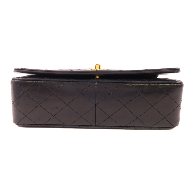 CHANEL 羊皮皮革Vintage Shoulder Bag金扣鏈帶肩背袋-3