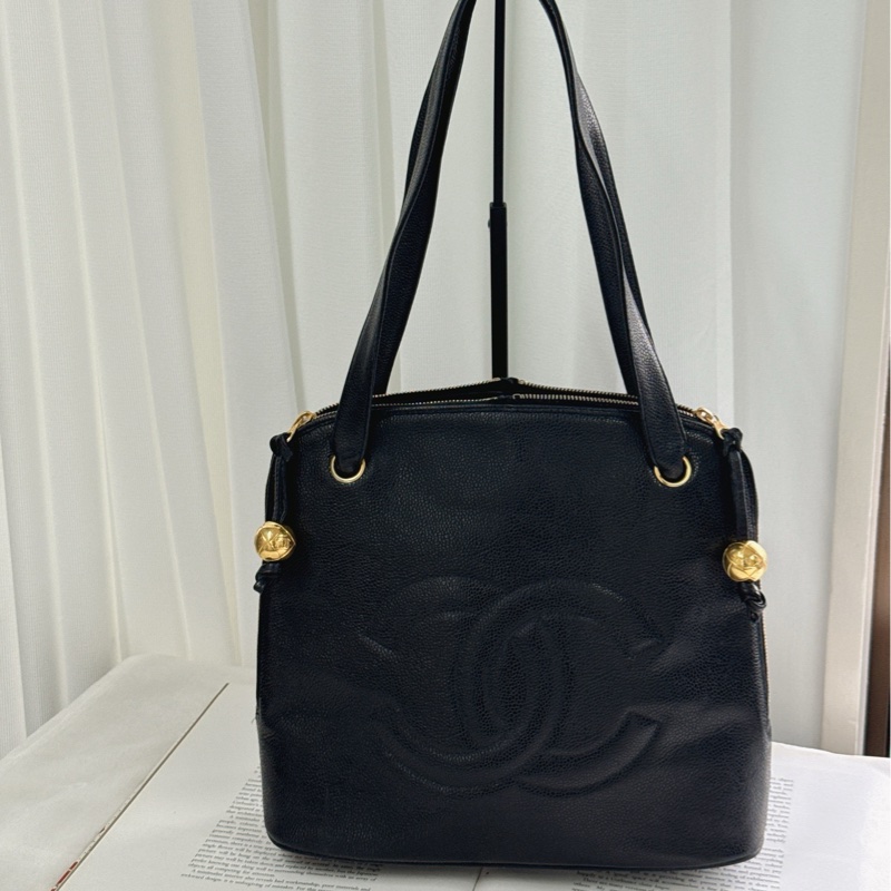 Chanel 金球貝殼包-1