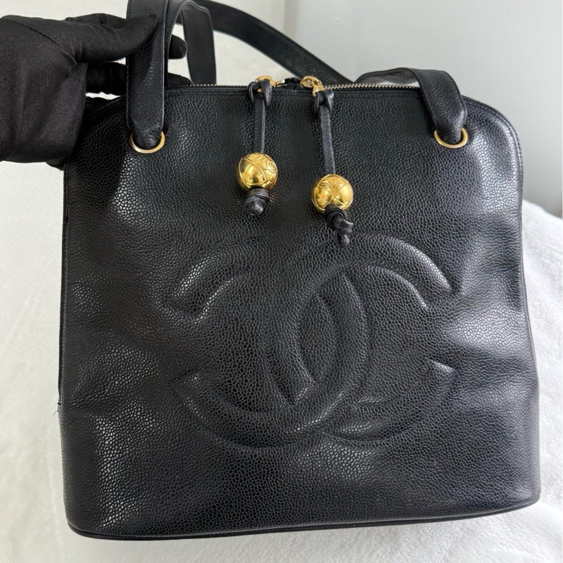 Chanel 金球貝殼包-2