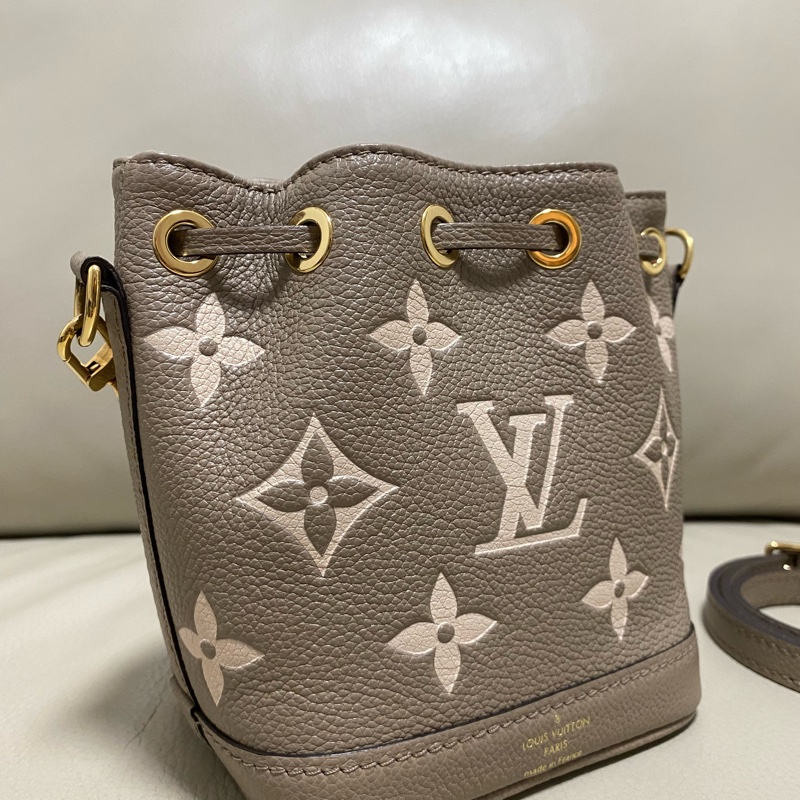 LV nano noe 大象灰小水桶-7
