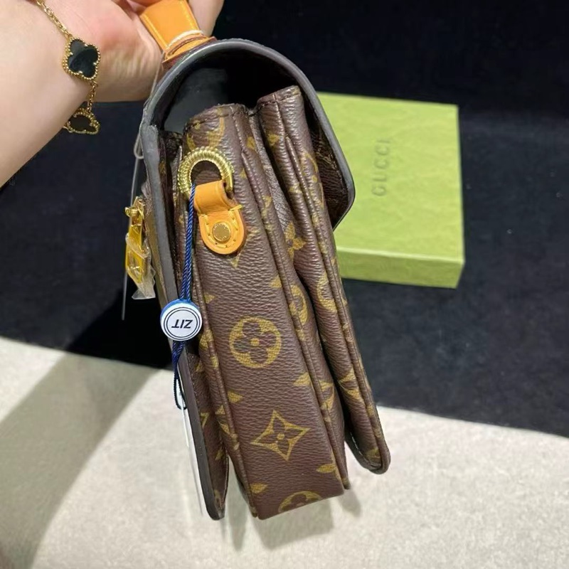 LV Pochette Metis 老花郵差包25*19*7 98新 配件塵袋-2