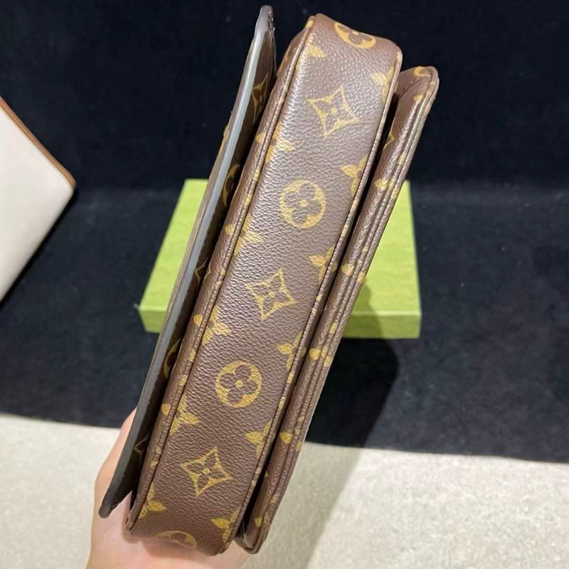 LV Pochette Metis 老花郵差包25*19*7 98新 配件塵袋-4
