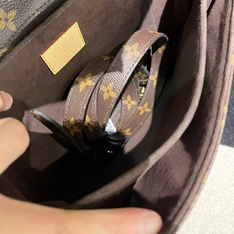 LV Pochette Metis 老花郵差包25*19*7 98新 配件塵袋-6
