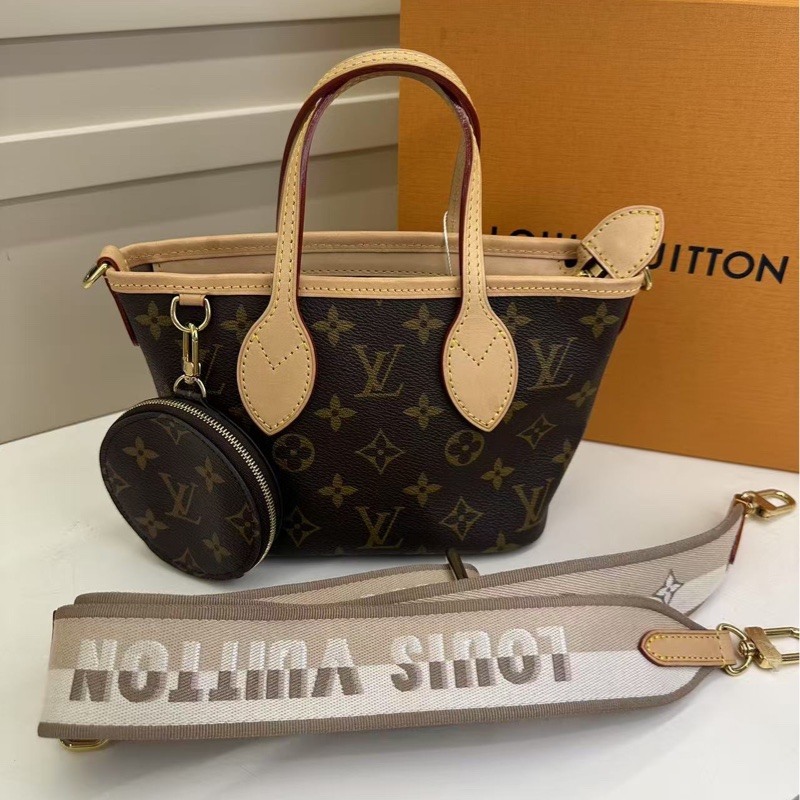 LV新款neverfull mini 老花托特包-0