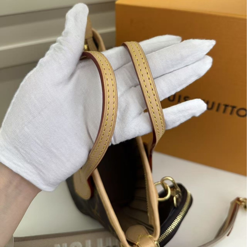 LV新款neverfull mini 老花托特包-2