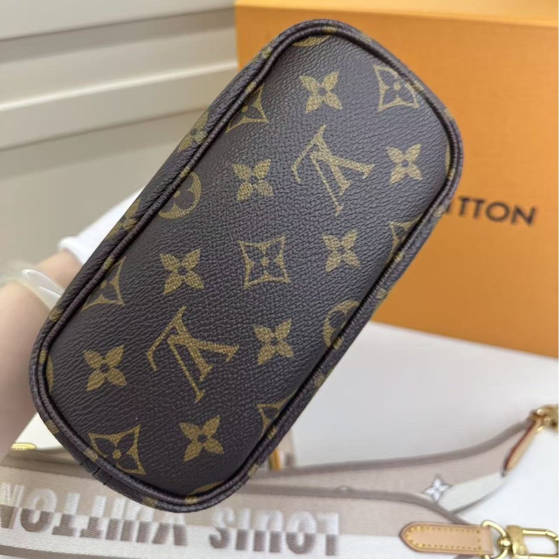 LV新款neverfull mini 老花托特包-3