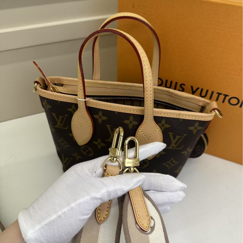 LV新款neverfull mini 老花托特包-7