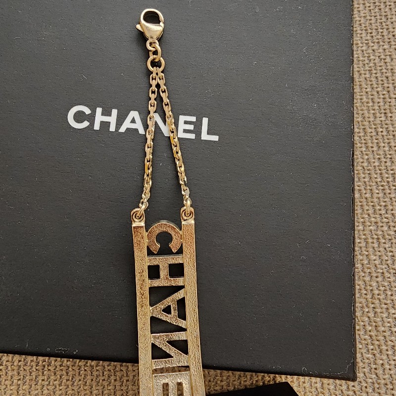 二手Chanel 水鑽手鍊-9