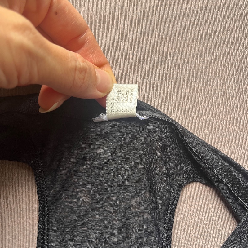 🖤 Adidas 黑色 satin 機能套裝(緊身褲+上衣)經典百搭|運動 x 時尚|含機能設計細節-11