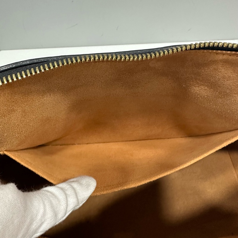 LV M41454 Tuileries 老花紅黑牛皮 手提肩背兩用包-41