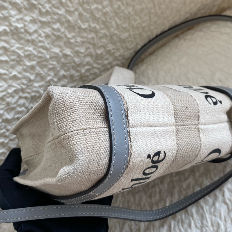 🏷️Chloe woody mini霧霾藍/背帶款-5