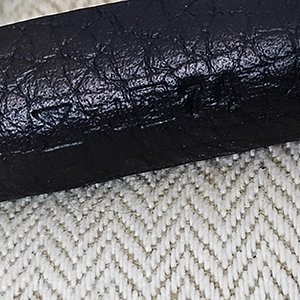 已售出*H0357 HERMES 黑色TOGO牛皮銀釦TOGO VICTORIA肩背包-6