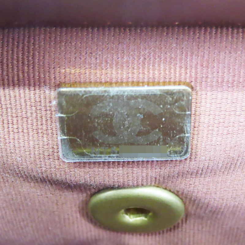 棕色 牛皮 醫生包 鍊帶 肩背包 金扣【CHANEL 香奈兒】 AS4958-6