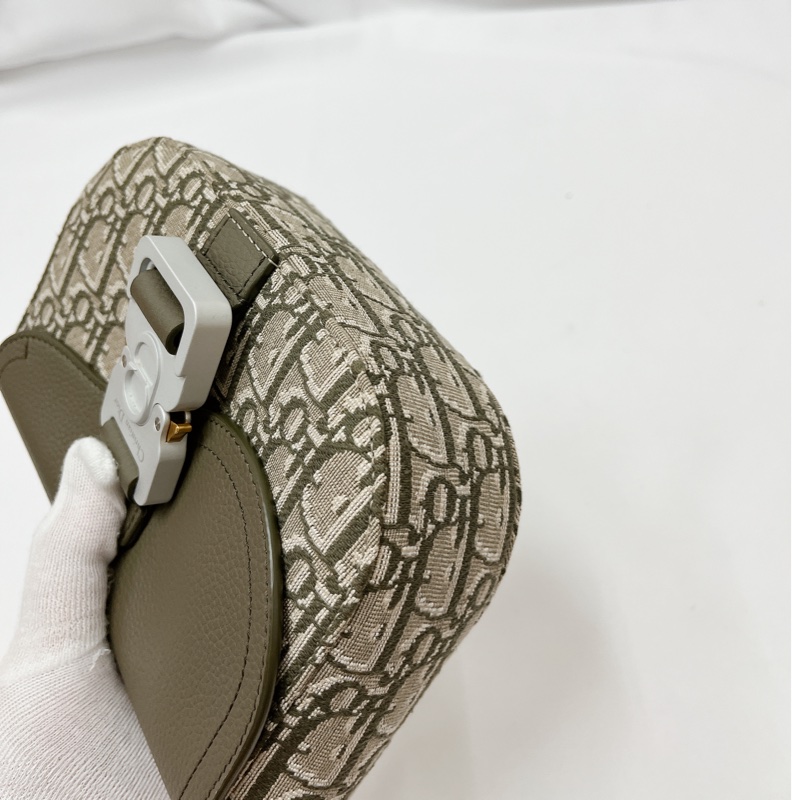 莉亞精品♡Dior 馬鞍包 綠色 全新閒置品-13