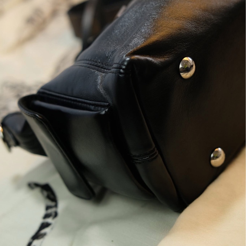 #全新閒置 #全配🈶購證 Lv Carryall pm黑武士單肩斜挎包小號 全網唯一黃金尺寸-14