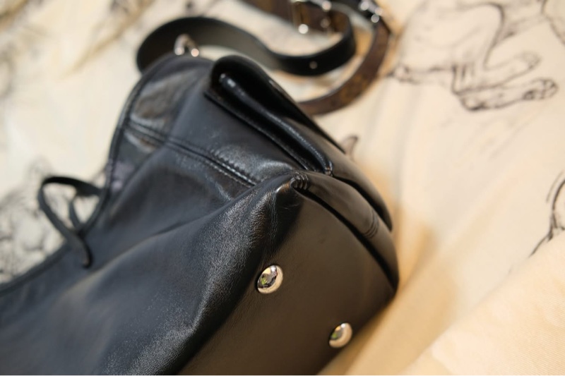 #全新閒置 #全配🈶購證 Lv Carryall pm黑武士單肩斜挎包小號 全網唯一黃金尺寸-28