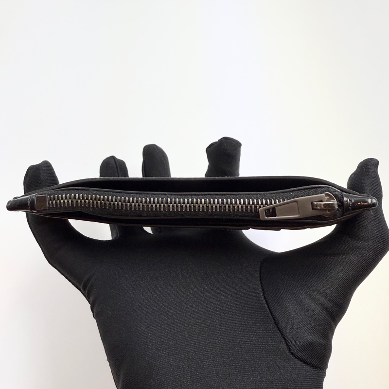 BALENCIAGA沙漏零錢卡包so black-6