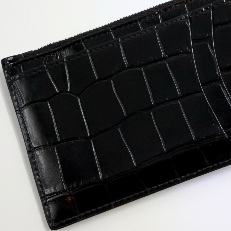 BALENCIAGA沙漏零錢卡包so black-9