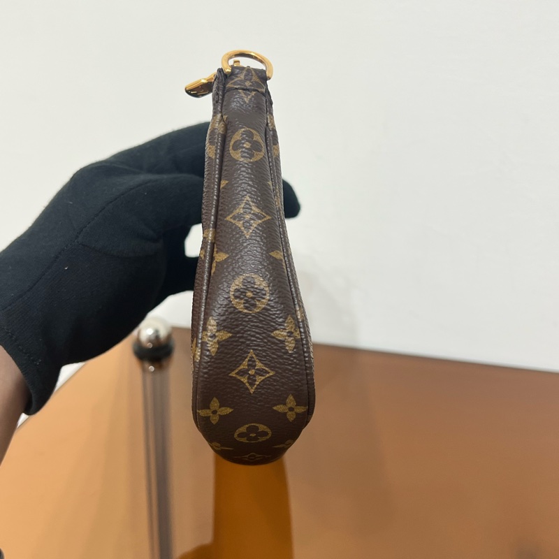 Louis Vuitton 老花五合一麻將包 綠色背帶 附防塵袋-6