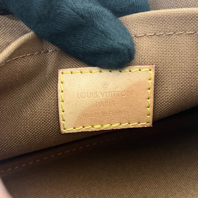 Louis Vuitton 老花五合一麻將包 綠色背帶 附防塵袋-25