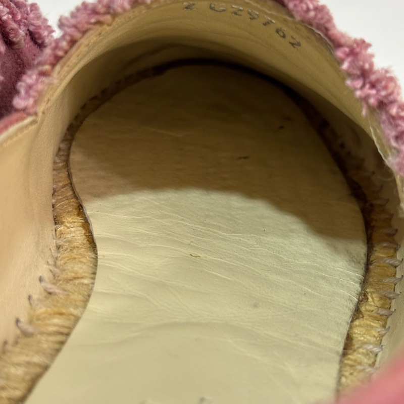 Chanel 牛仔草編鞋 漁夫鞋-14