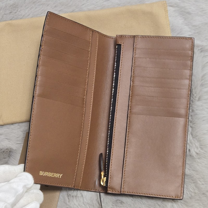 Burberry TB logo 對開長夾-1