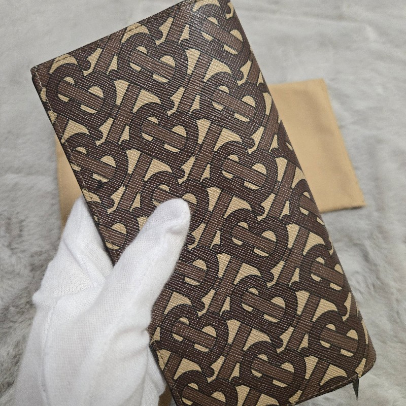 Burberry TB logo 對開長夾-2
