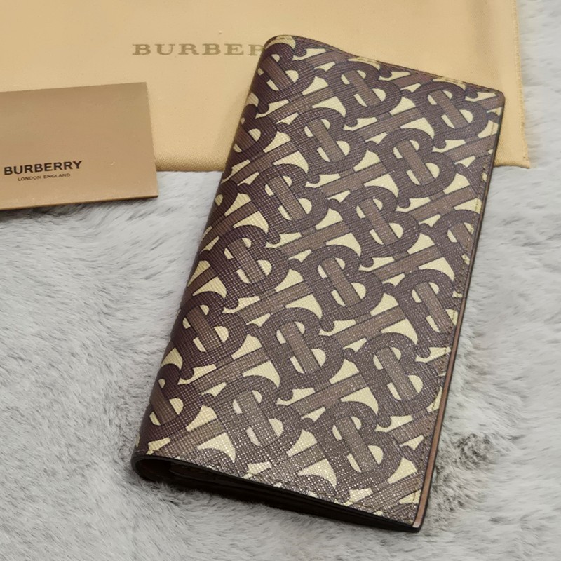 Burberry TB logo 對開長夾-3