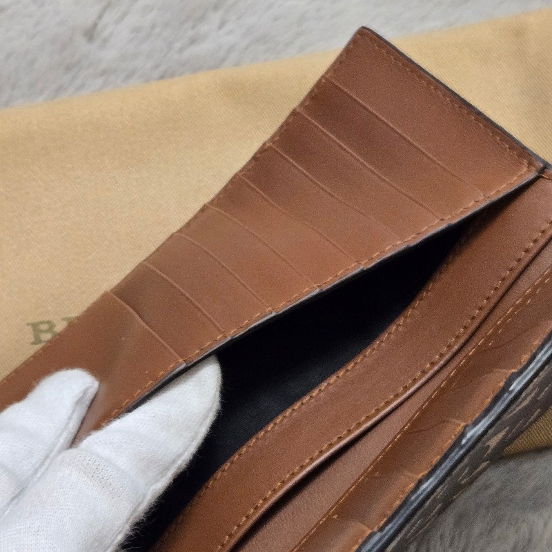 Burberry TB logo 對開長夾-25