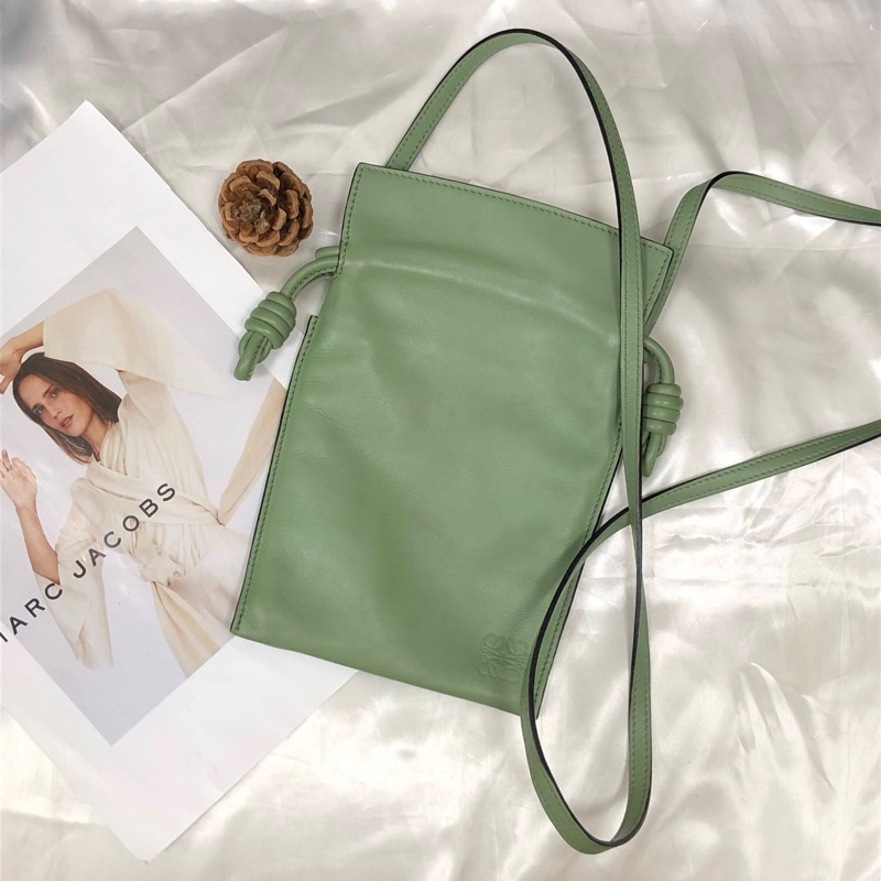 Loewe 綠色福袋手機包-0