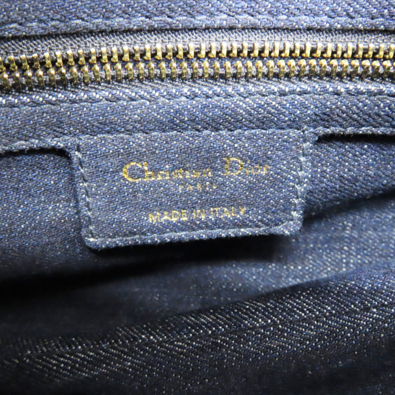 藍色 單寧布 Saddle 馬鞍包 肩背包-6