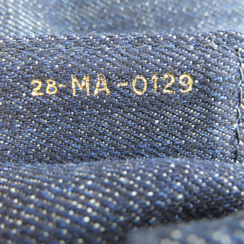 藍色 單寧布 Saddle 馬鞍包 肩背包-7