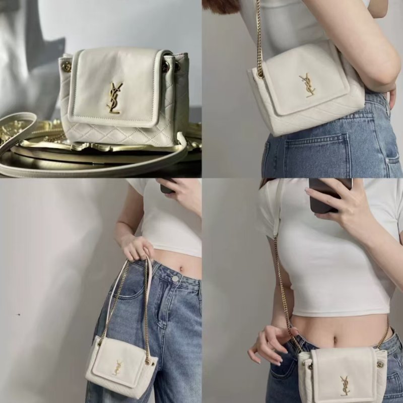 YSL Lolita復古白 全新未使用-0