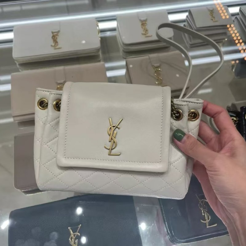 YSL Lolita復古白 全新未使用-4