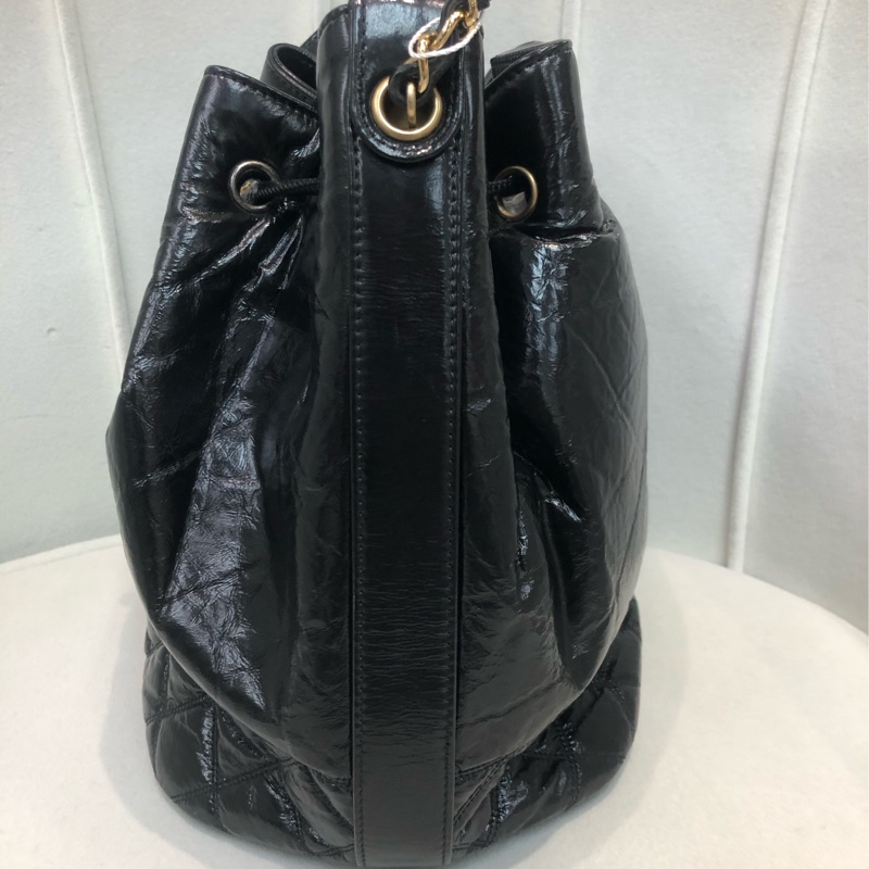 Chanel 油蠟皮水桶袋 大號 XB413-5