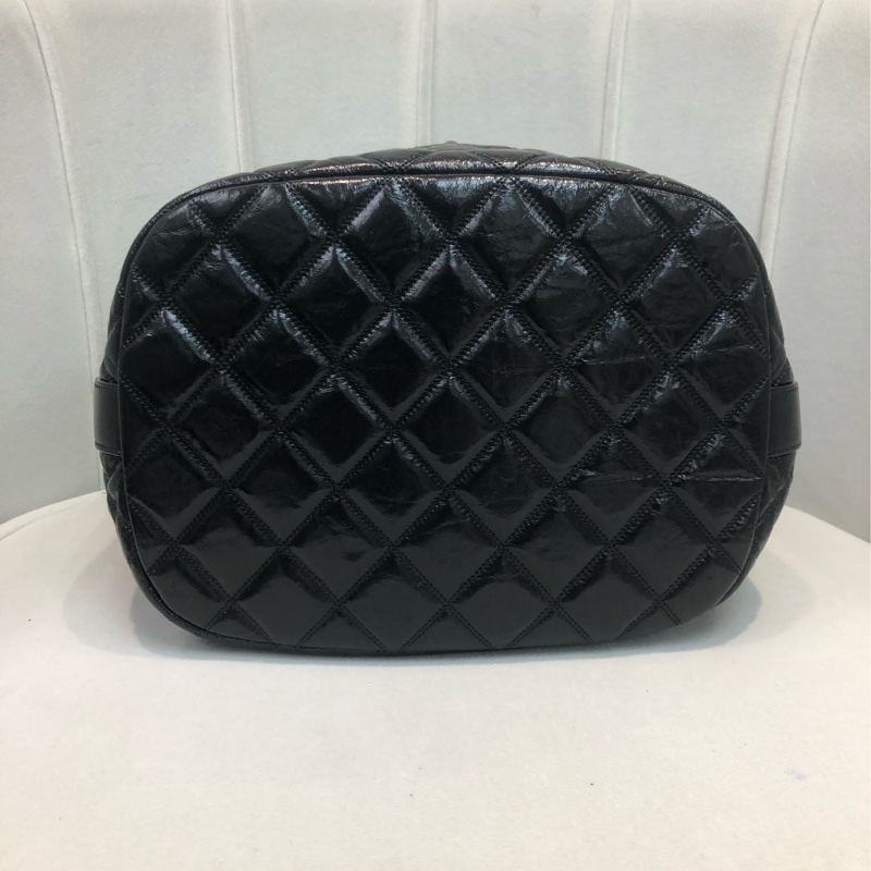 Chanel 油蠟皮水桶袋 大號 XB413-8