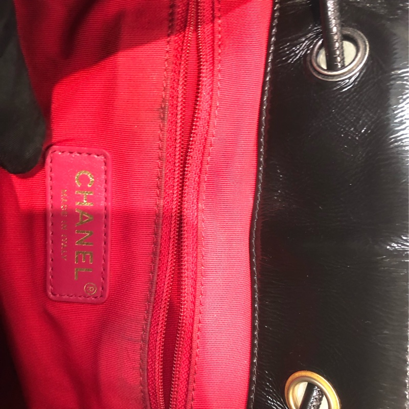 Chanel 油蠟皮水桶袋 大號 XB413-13