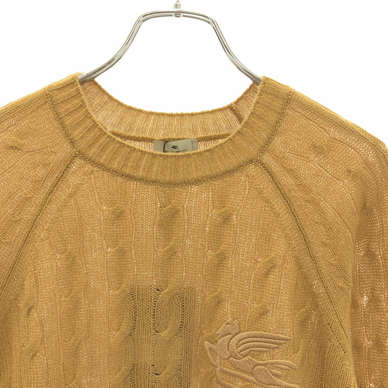 ETRO 針織毛衣針織 12793920080040 羊絨棕色新品女款-2