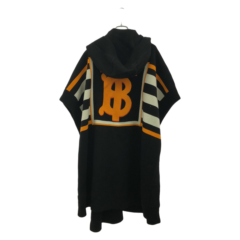 BURBERRY 斗篷 羊毛 斗篷 黑色 二手 男士-1