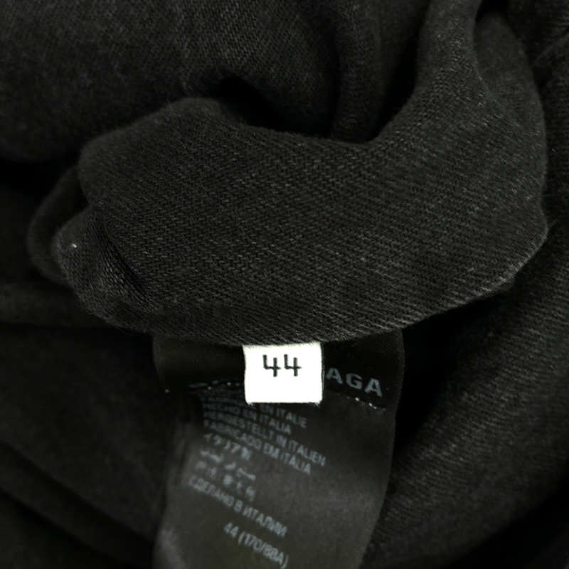 BALENCIAGA 鏡面logo超大牛仔夾克 其他夾克 735744 牛仔布 黑色 二手 男女通用-5