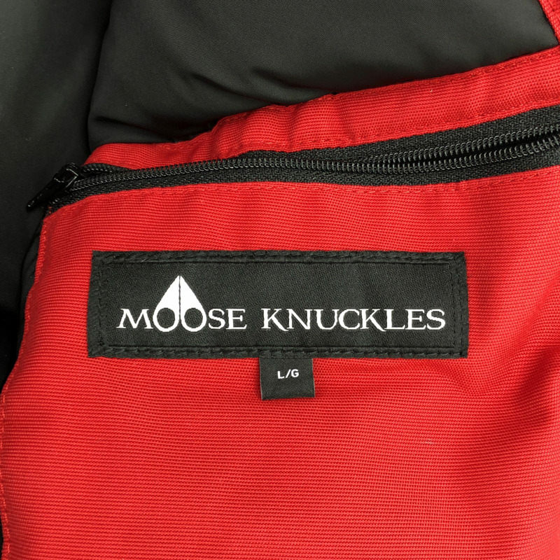 MOOSE KNUCKLES 羽絨外套 羽絨外套 棉 紅色 二手 男裝-4