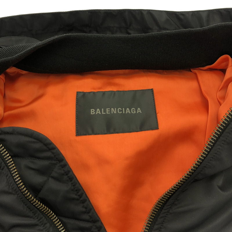 BALENCIAGA 夾克 其他夾克 尼龍 黑色 二手 男款-4