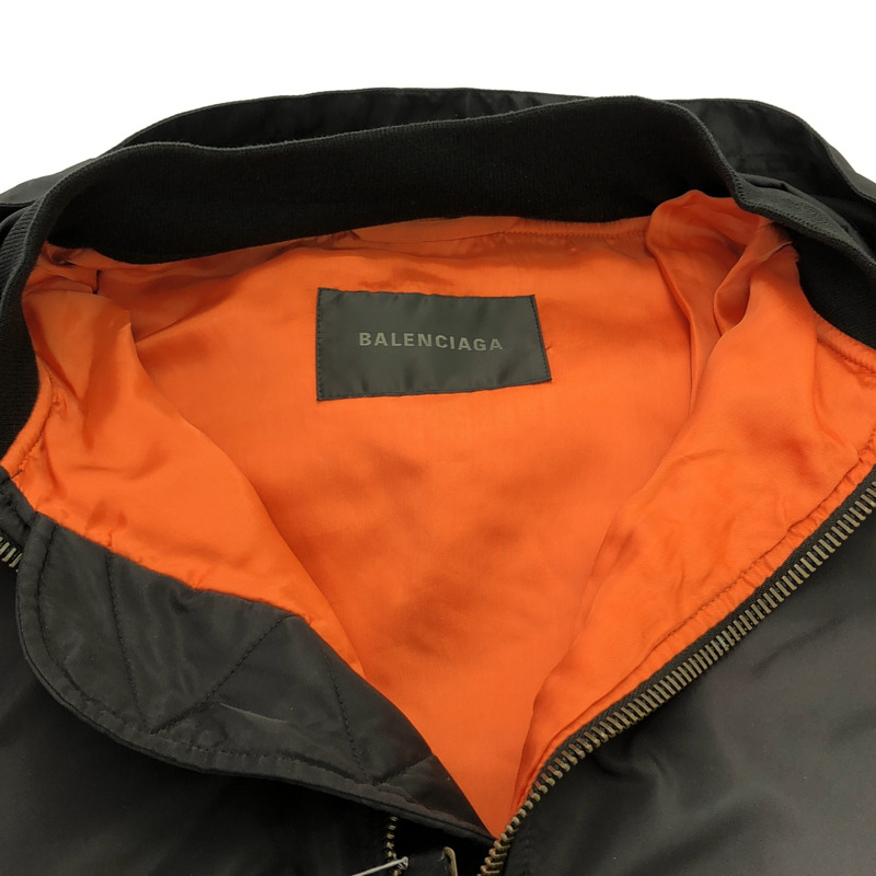 BALENCIAGA 夾克 其他夾克 尼龍 黑色 二手 男款-9