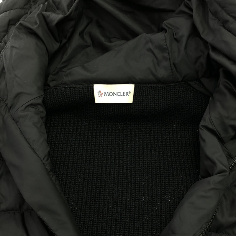 MONCLER 羽絨衣 羽絨衣 尼龍 黑色 二手 女款-9