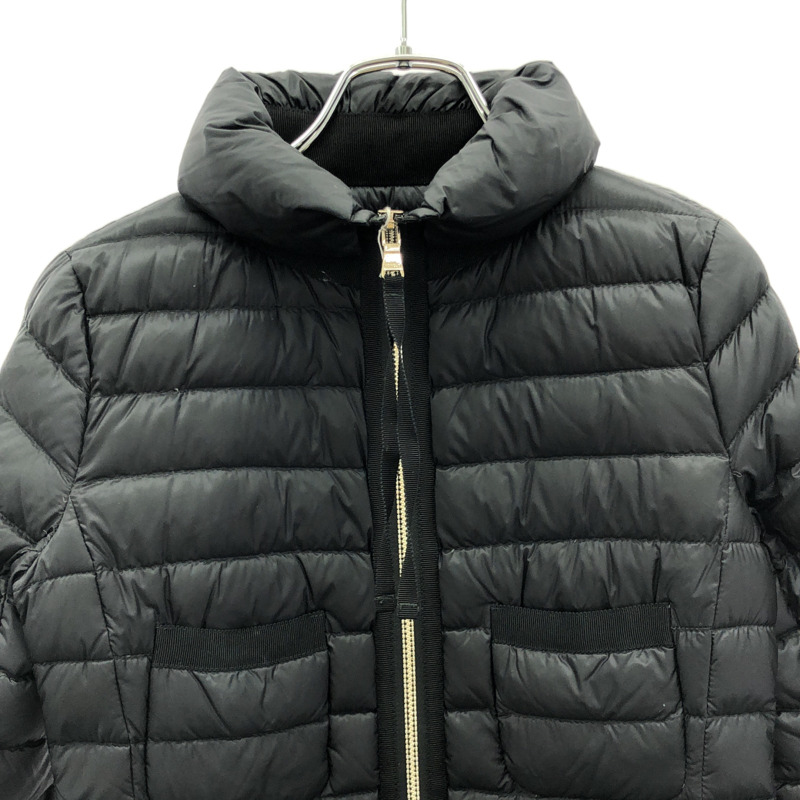 MONCLER 外套 羽絨外套 尼龍 黑色 二手 女款-2