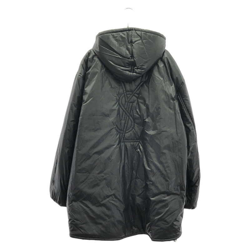 SAINT LAURENT 夾克衫 夾克衫 758264Y5F65100046 尼龍 黑色 全新女裝-1