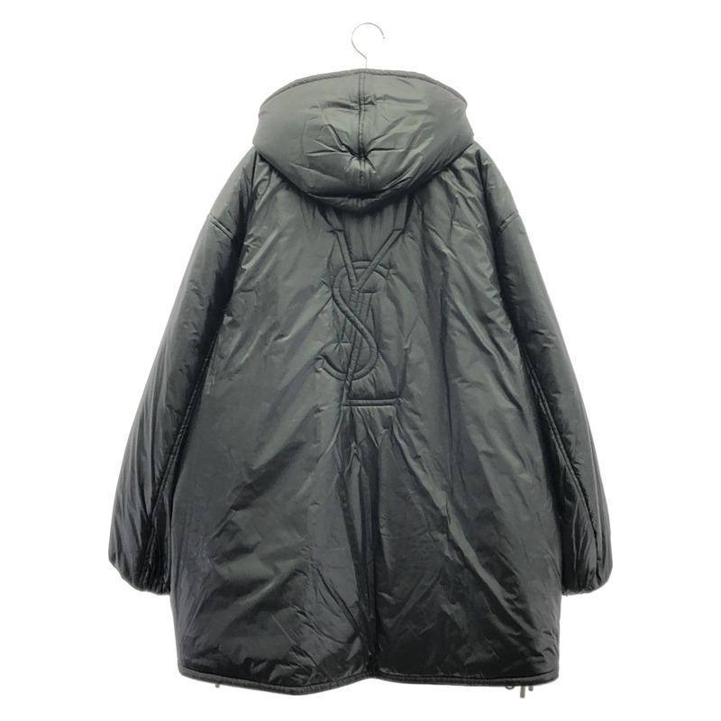 SAINT LAURENT 夾克衫 夾克衫 758264Y5F65100048 尼龍 黑色 全新女裝-1